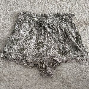 Floral Print Women's Shorts